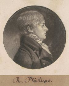 R. Philips, 1805. Creator: Charles Balthazar Julien Févret de Saint-Mémin