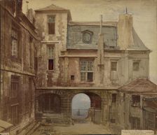 R. St. Paul & R. des Lions, Hotel dit de la Vieuville (disparu), 1883. Creator: H. C. Godefroy