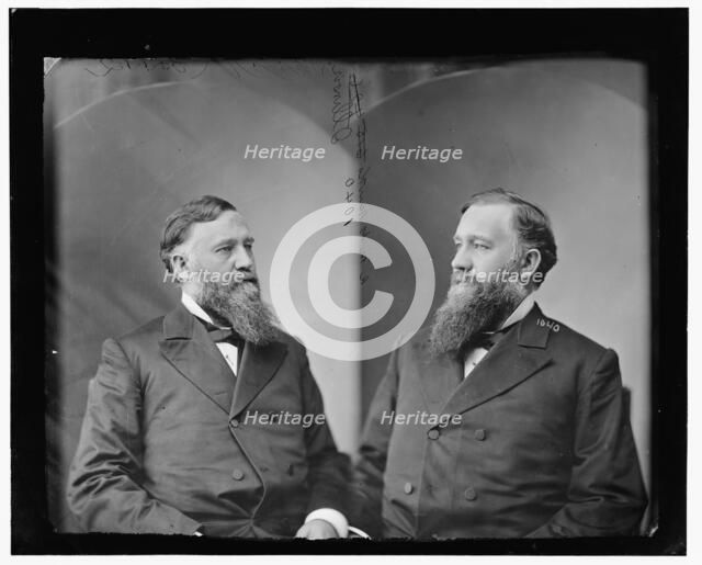 R.M.A. Hawk of Illinois, 1865-1880. Creator: Unknown.