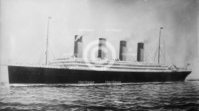 RMS Olympic, between c1910 and c1915. Creator: Bain News Service.