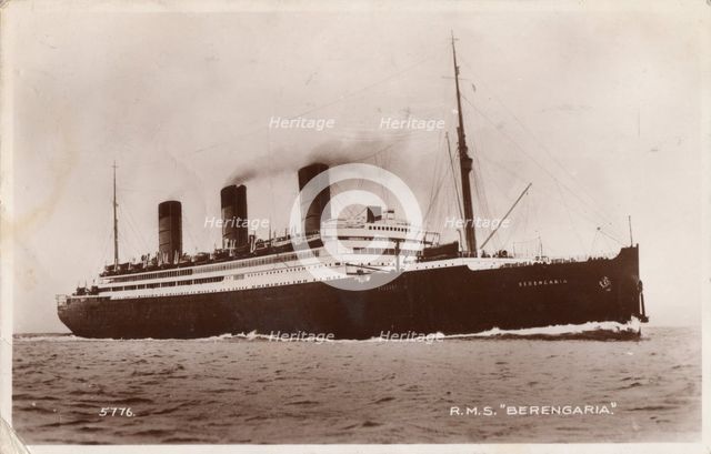 RMS Berengaria, 1932. Creator: Unknown.