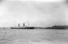 RMS Lucania at Liverpool, 1890-1910