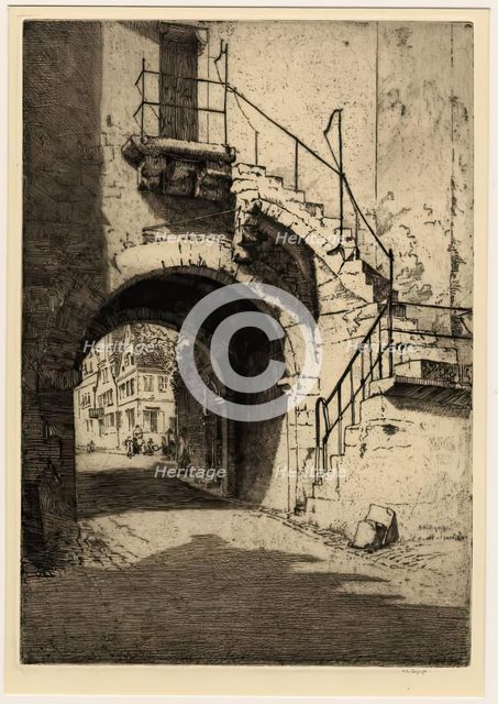 Rothenberg, 1900-1924. Creator: Edward Millington Synge.