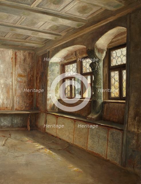 Rothenburg Interior, 1883. Creator: Lewis Cass Lutz.