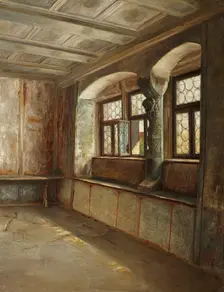 Rothenburg Interior, 1883. Creator: Lewis Cass Lutz