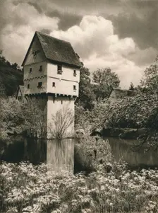 Rothenburg o. d. T. - Topplerschlosschen 1931. Artist: Kurt Hielscher