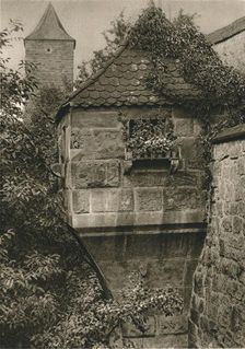 Rothenburg o. d. T. - Bow-window in the town-wall 1931. Artist: Kurt Hielscher