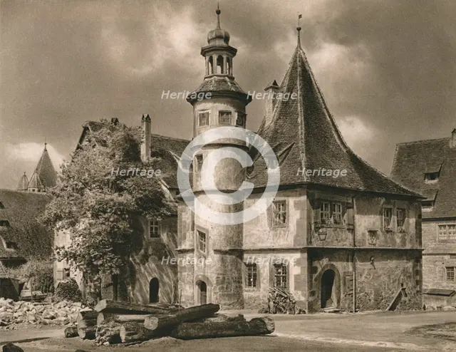'Rothenburg o. d. T. - Hegereiterhauschen', 1931. Artist: Kurt Hielscher.