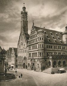 Rothenburg o. d. T. - Rathaus 1931. Artist: Kurt Hielscher