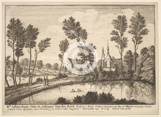 Rothendael Abbey, 1648. Creator: Wenceslaus Hollar.