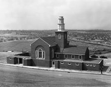 Rotherham Crematorium, 20th July 1962. Creator: Michael Walters