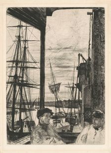 Rotherhithe, 1860. Creator: James Abbott McNeill Whistler