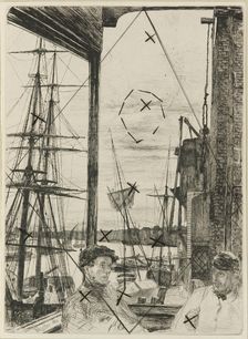 Rotherhithe, 1860. Creator: James Abbott McNeill Whistler