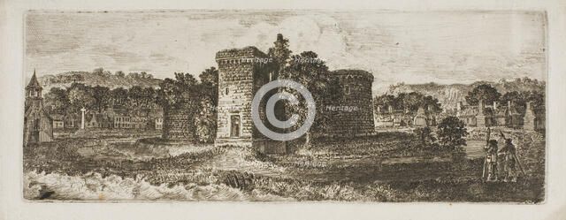 Rothesay Castle, n.d. Creator: John Clerk.