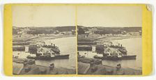 Rothesay Pier - Island of Bute, Mid 19th century. Creator: George Washington Wilson