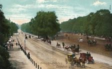 Rotten Row, Hyde Park, London c1910