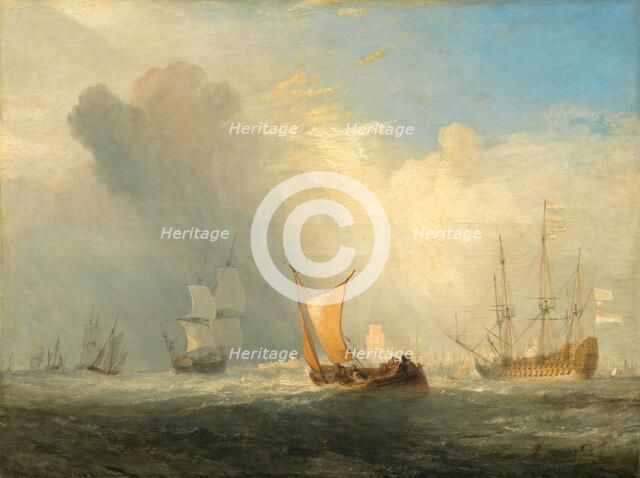 Rotterdam Ferry-Boat, 1833. Creator: JMW Turner.
