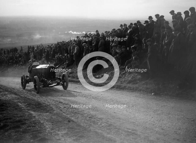 Rouge et Noir, Vauxhall 30-98 of Humphrey Cook, Essex Motor Club Kop Hillclimb, 1922. Artist: Bill Brunell.
