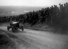 Rouge et Noir, Vauxhall 30-98 of Humphrey Cook, Essex Motor Club Kop Hillclimb, 1922. Artist: Bill Brunell