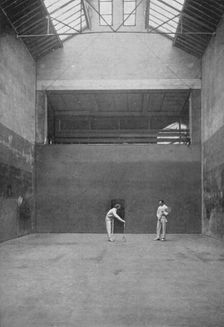 Rough or Smooth? Spinning for Service c1903, (1903). Artist: Thomas Holmes Mason