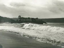 Rough seas at Balmoral Beach, 1960s. Creator: Unknown