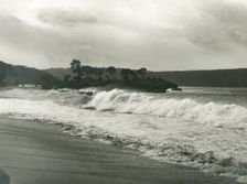 Rough seas at Balmoral Beach, 1960s. Creator: Unknown