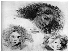 Rough sketch, c1870-1905 (1924). Artist: Eugene Carriere