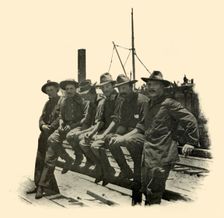 Rough Riders Spanish-American War, 12 June 1898, (1899). Creator: Burr McIntosh