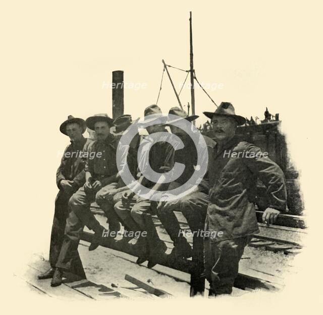 'Rough Riders', Spanish-American War, 12 June 1898, (1899). Creator: Burr McIntosh.