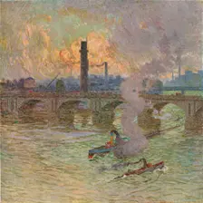 Rough Weather c1917. Artist: Emile Claus