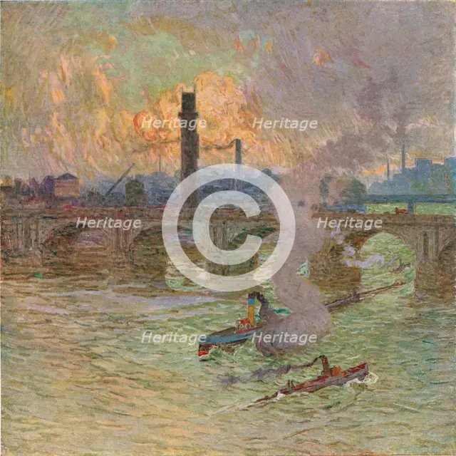 'Rough Weather', c1917. Artist: Emile Claus.