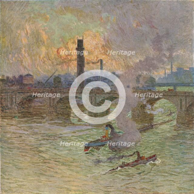 'Rough Weather', c1917. Artist: Emile Claus.