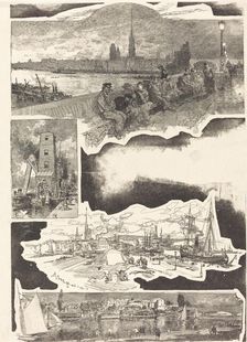 Rouen, 1888. Creator: Auguste Lepere