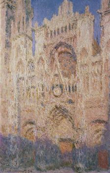 Rouen Cathedral at Sunset 1892-1894. Artist: Claude Monet