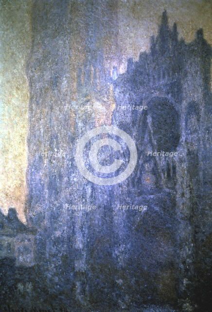 'Rouen Cathedral, Early Morning', 1894. Artist: Claude Monet