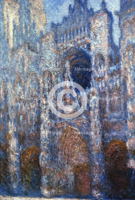 'Rouen Cathedral, Sunlight', 1894. Artist: Claude Monet