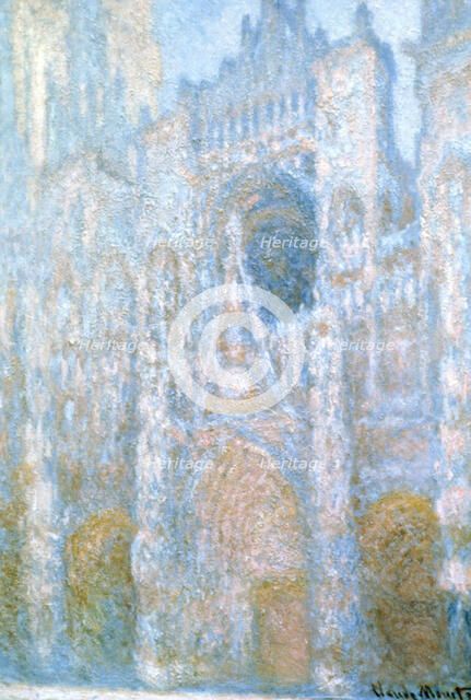 'Rouen Cathedral, Sunlight Effect', 1894. Artist: Claude Monet