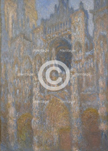 Rouen Cathedral, The Façade In Sunlight, c1892-94. Creator: Claude Monet.