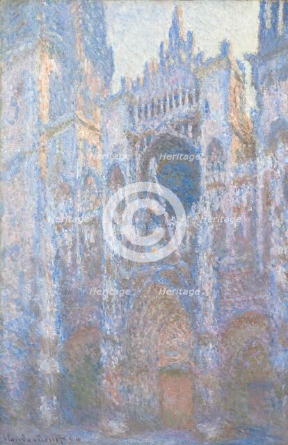 Rouen Cathedral, West Façade, 1894. Creator: Claude Monet.