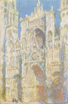 Rouen Cathedral, West Façade, Sunlight, 1894. Creator: Claude Monet