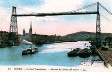 Rouen, Le Pont Transbordeur, (Transporter Bridge), 20th Century