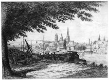 Rouen Prise du Cours-la-Reine c1865-1905 (1924)