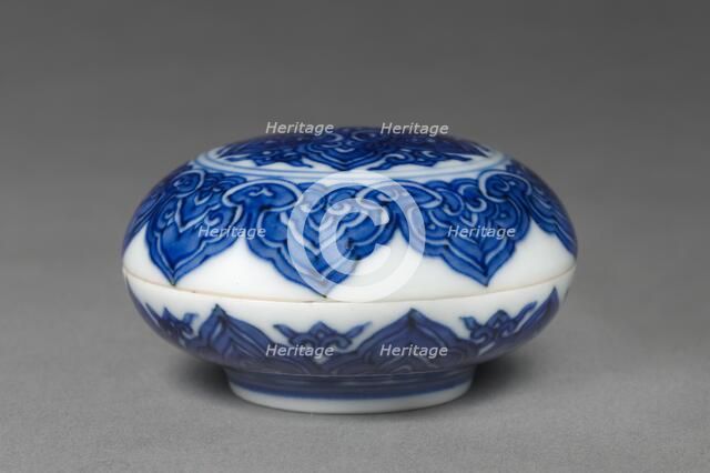 Round Covered Box with Medallions, 1522-1566. Creator: Unknown.