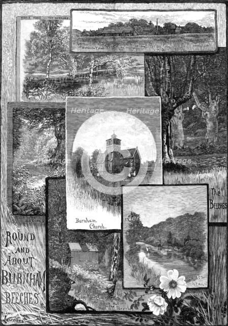 Round and About Burnham Beeches, 1883. Creator: Lascelles.