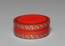 Round Box, c. 1770. Creator: Unknown
