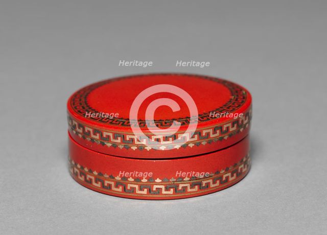 Round Box, c. 1770. Creator: Unknown.