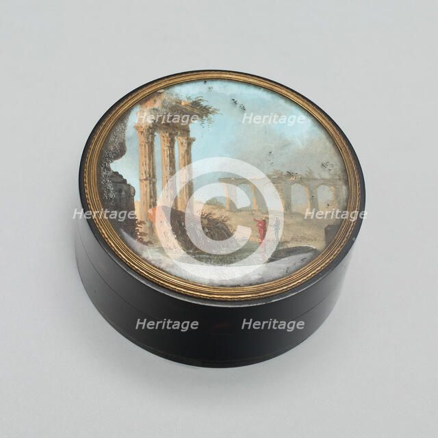 Round Box, Italy, 1775/1800. Creator: Unknown.