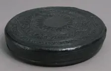 Round Box, Italian, 15th-16th century. Creator: Unknown