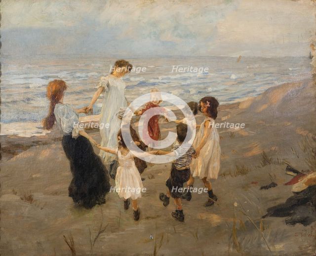 Round dance, 1906. Creator: Tito, Ettore (1859-1941).
