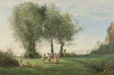 Round Dance Of Putti. Sunrise
